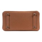 Hermès Birkin 25 with gold-plated hardware, fully hand-stitched togo - Image 3