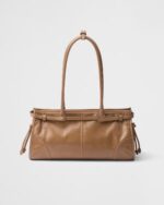 Prada Bonnie Medium Leather Handbag - Image 3