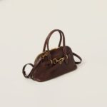 Aventure Nappa Large Leather Handbag Shrubby Oak Color - Image 4