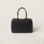 Leather Beau Handbag Black color - Image 2