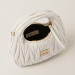 Wander Matelassé Mini Hobo Bag White - Image 2