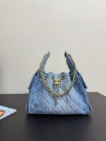 CHANEL 25 small denim handbag - Image 6