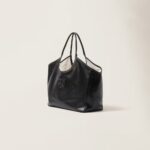 IVY Leather Handbag Black - Image 2