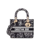 MEDIUM LADY D-LITE BAG Embroidery