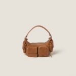 Pocket Nappa Leather Pouch caramel color - Image 4