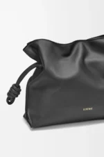 Medium Flamenco clutch in nappa calfskin - Image 4