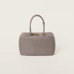 Leather Beau Handbag Clay-gray