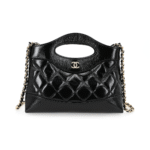 CHANEL 31 NANO MINI SHOPPING BAG BLACK