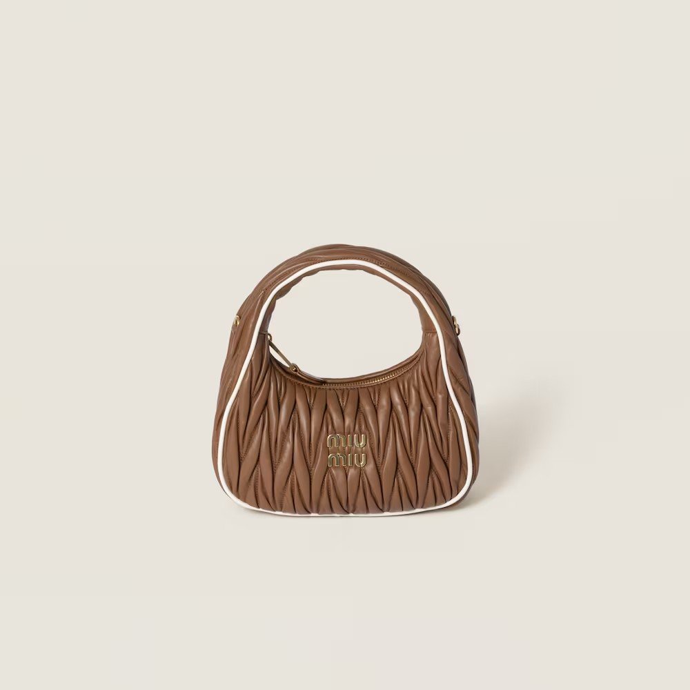 3c912e64eac54ccaebfa5585d74b6e5e.jpg Wander Matelassé Nappa Leather Handbag - Image 1