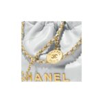 CHANEL 22 MINI HANDBAG LIGHT BLUE - Image 3