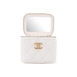 CHANEL 23P LIPSTICK BOX WITH CHAIN WHITE - Image 3