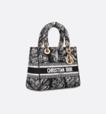 MEDIUM LADY D-LITE BAG Embroidery - Image 4