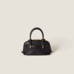 Mini Handbag in Aventure Nappa Leather Black - Image 2