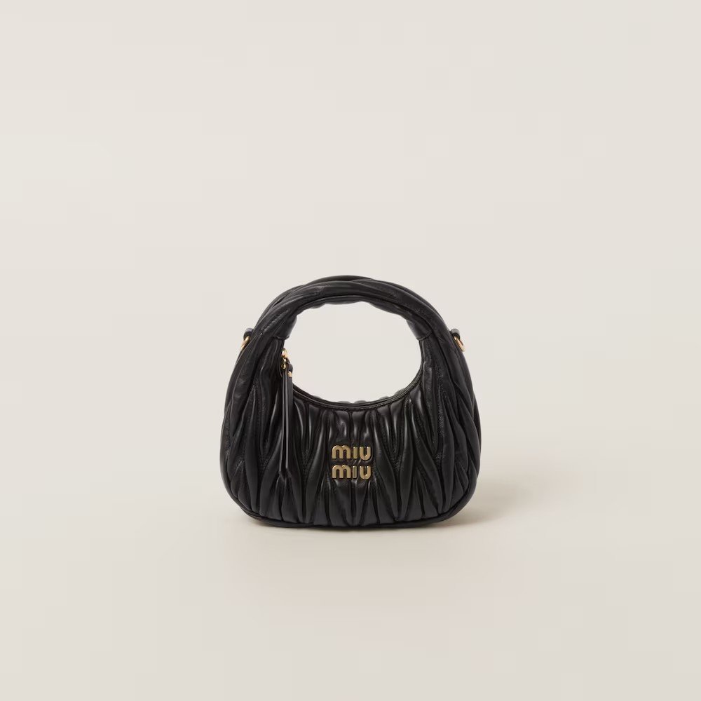 59a7f26873a0ed3617354b2b75529f55.jpg Wander Matelassé Mini Hobo Bag - Image 1