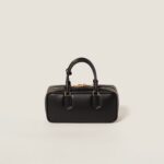 Arcadie Leather  Large Handbag Black Color - Image 4