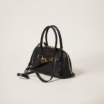 Aventure Nappa Large Leather Handbag Black - Image 3