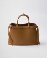 Prada Buckle Medium Leather Double-Belted Handbag - Image 2