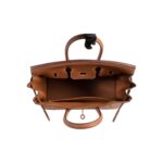 Hermès Birkin 25 with gold-plated hardware, fully hand-stitched togo - Image 5
