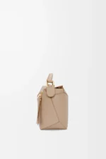 Small Puzzle bag in soft grained calfskin - Image 4