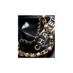 CHANEL MINI 22 HANDBAG WITH PEARL CHAIN - Image 3