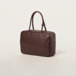 Leather Beau Handbag Shrubby Oak Color - Image 5