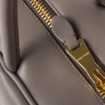 Leather Beau Handbag Clay-gray - Image 3