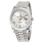 Rolex Day-Date II 218239 Grey Roman Dial Replica - Image 2