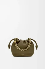 Mini Flamenco purse in mellow nappa lambskin