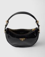 Prada Arqué Naplak Painted Leather Shoulder Bag - Image 4
