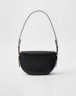 Prada Arqué flip leather shoulder bag - Image 3