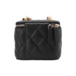 CHANEL 23P LIPSTICK BOX WITH CHAIN BLACK - Image 5