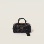 Arcadie Matelassé Small Soft Lamb Leather Handbag