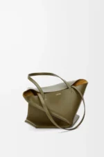 Medium Puzzle Fold tote in shiny calfskin - Image 4