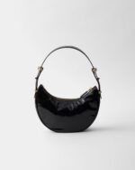 Prada Arqué Naplak Painted Leather Shoulder Bag - Image 3