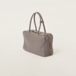 Leather Beau Handbag Clay-gray - Image 2