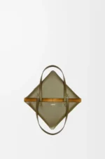 Medium Puzzle Fold tote in shiny calfskin - Image 5