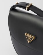 Prada Arqué flip leather shoulder bag - Image 5