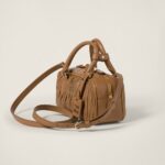 Arcadie Matelassé Small Soft Lamb Leather Handbag - Image 4
