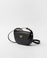 Prada Arqué flip leather shoulder bag - Image 4
