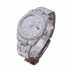 Rolex Datejust 116334 Iced Out Diamond Pave Dial Replica - Image 2