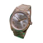 Rolex Day-Date 228235 AR Rose Gold Wrapped Rhodium Dial Replica - Image 2