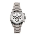 Rolex Daytona Ceramic Bezel White Dial 116500ln-0001 Oyster Replica