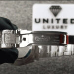 Rolex Datejust White Gold Blue Dial Iced Out 126300 Replica - Image 4