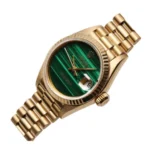 Rolex Datejust 69178 Yellow Gold Malachite Dial Replica - Image 2
