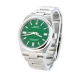 Rolex Oyster Perpetual Green Dial 126000-0005 Replica - Image 2