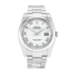 Rolex Oyster Perpetual Datejust White Dial 116200 Replica